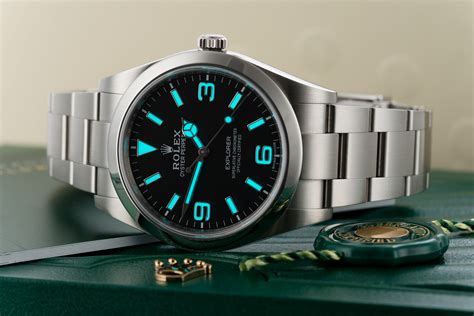 rolex explorer 39mm 214270